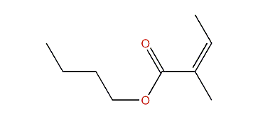Butyl (Z)-2-methyl-2-butenoate